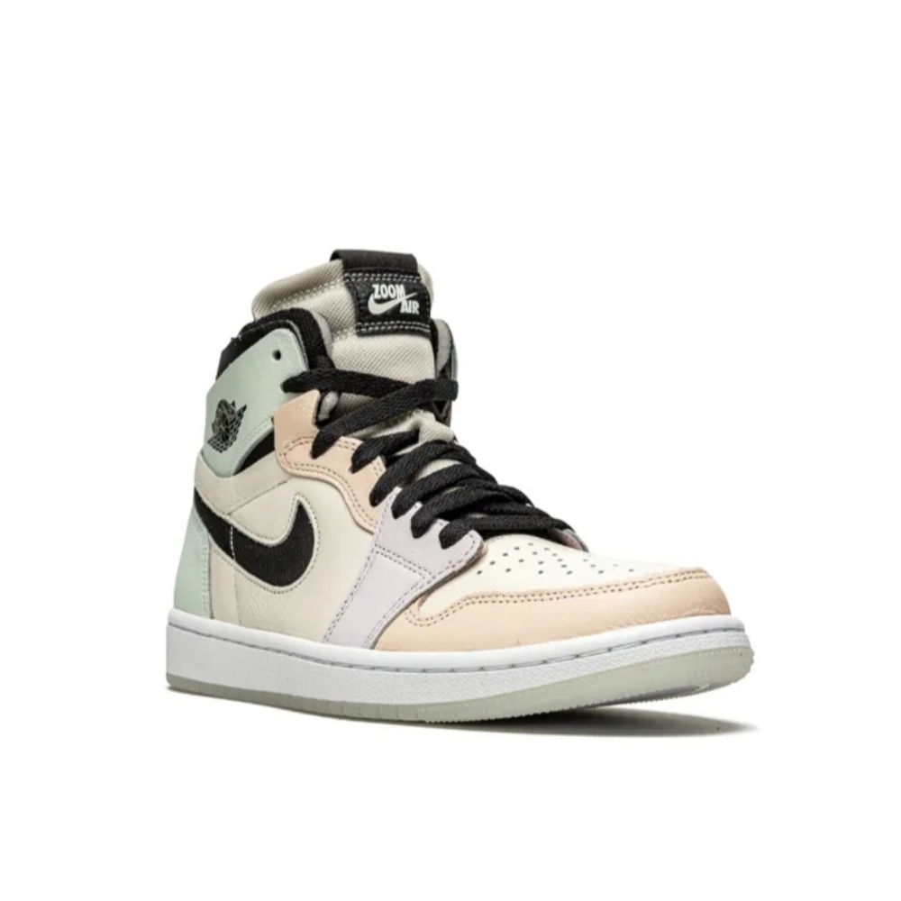 Jordan Kids' Pink and White High-Top Sneakers